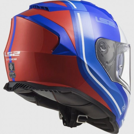 Мотошлем LS2 FF800 STORM SLANT GLOSS BLUE RED