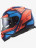 Мотошлем LS2 FF800 STORM FASTER FLUO ORANGE BLUE