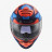 Мотошлем LS2 FF800 STORM FASTER FLUO ORANGE BLUE