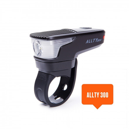 Magicshine Allty 300 фонарь велосипедный передний с USB зарядкой