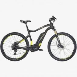 Электровелосипед Haibike SDURO HardNine Carbon 8.0 500Wh 29&quot;, бело-черно-желтый. 2018