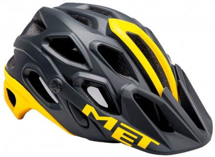 Шлем MET Lupo black/yellow