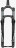 Вилка RockShox Judy Silver TK - Манетка, 27.5&quot;, вісь Boost 15x110, Maxle 100mm, Чорний, TurnKey Шток конус Solo Air