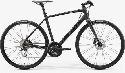 Велосипед MERIDA 2020 SPEEDER 100 MATT BLACK(GLOSSY BK/SILVER)