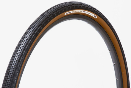 Покришка гревел б/к Panaracer GravelKing SK Plus 700x38C, склад., чорн./коричн.