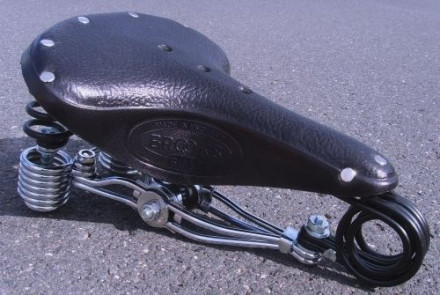 Сідло велосипедне BROOKS B135 Black