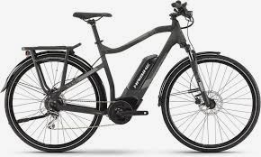 Электровелосипед Haibike SDURO Trekking 1.0 men 400Wh 8 s. Acera 28&quot;, черный-титан-серо-матовый, 2020