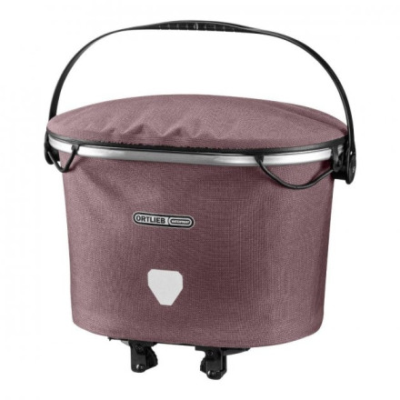 Гермосумка велосипедная на багажник Ortlieb Up-Town Rack Urban ash rose 17,5 л