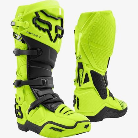Мотоботы FOX Instinct Boot [FLO YELLOW]
