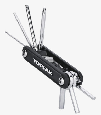 Ключ велос. Topeak X-Tool+, 11 функц., чорн., 112г