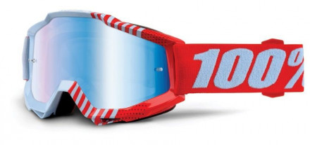 Мото очки 100% ACCURI Goggle Cupcoy - Mirror Blue Lens