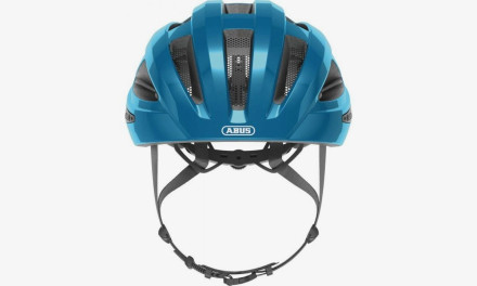 Велошолом спортивний ABUS MACATOR Steel Blue