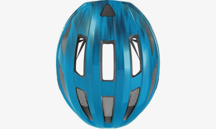 Велошолом спортивний ABUS MACATOR Steel Blue