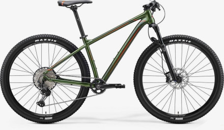 Велосипед MERIDA 2020 BIG.NINE XT EDITION SILK FOG GREEN (RED)