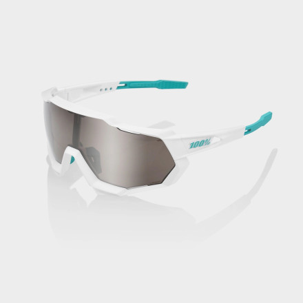 Велосипедные очки Ride 100% SPEEDTRAP - BORA Hans Grohe Team White - HiPER Silver Mirror Lens, Mirror Lens