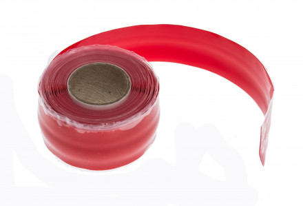 Силиконовая лента ESI Silicon Tape 10&#039; (3,05м) Roll Red, красная