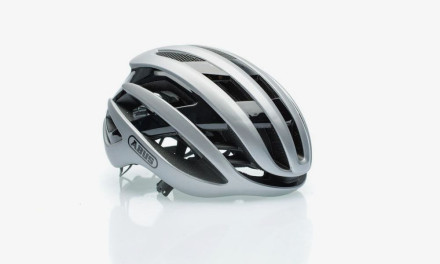 Велошолом спортивний ABUS AIRBREAKER Gleam Silver