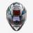 Мотошлем LS2 FF800 STORM RACER RED BLUE