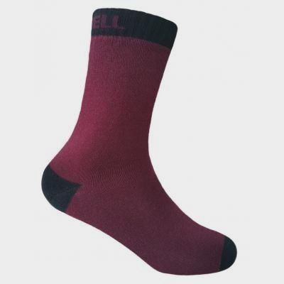 Dexshell Ultra Thin Children Sock Шкарпетки водонепроникні дитячі бордовий/чорний