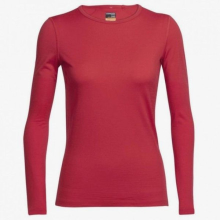 Футболка с длинным рукавом Icebreaker BF 260 Tech Top LS Half Zip WMN magenta