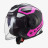Мотошлем LS2 OF570 VERSO MARKER MATT BLACK VIOLET
