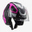Мотошлем LS2 OF570 VERSO MARKER MATT BLACK VIOLET