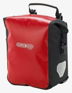 Гермосумка велосипедная Ortlieb Sport-Roller City black-red 12,5 л