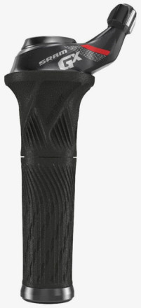 Манетка SRAM GX Grip Shift 2шв Index Передня with Locking Grip Red