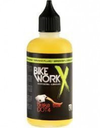 Тормозная жидкость BikeWorkX Brake Star DOT 4  100 мл.