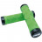 Грипсы ODI Cross Trainer MTB Lock-On Bonus Pack Black w/Green Clamps, черные с зелеными замками