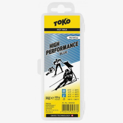 Парафін звисоким вмістом фтору TOKO High Performance blue 120 g