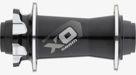 Втулка MTB Sram Hub X0 Front 6-Bolt Disc 32H Black/Silver, 20x110mm Boost Compatible (for Boost only Forks) - A1