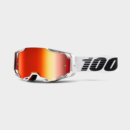 Мото очки 100% ARMEGA Goggle Lightsaber - Red Mirror Lens, Mirror Lens