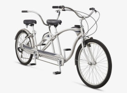 Велосипед 26&quot; Schwinn Tango Tandem 2020 silver