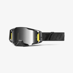 Мото очки 100% ARMEGA Goggle Nightfall - Mirror Silver Lens, Mirror Lens