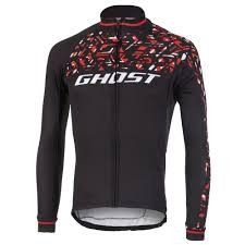 Джерси Ghost Racing Jersey Long blk/red/wht