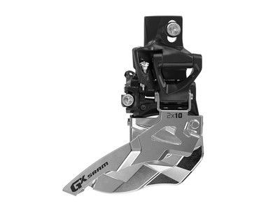Переключатель передний Sram GX AM FD GX 2X10 HI CLAMP 34T TOP PULL