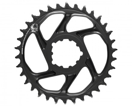 Звезда Sram CR X-SYNC SL EAGLE DM 6 OFFSET BLK
