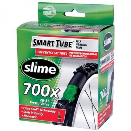 Камера Антипрокольная с жидкостью 700 x 28 - 35 PRESTA, Slime, 5шт упаковка