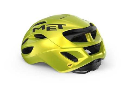 Шолом MET RIVALE MIPS CE LIME YELLOW METALLIC | GLOSSY