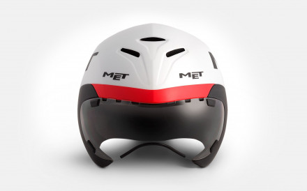 Шлем MET Drone white/black/red