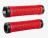 Грипсы ODI SDG MTB Lock-On Bonus Pack Bright Red w/Black Clamps, красные с черными замками