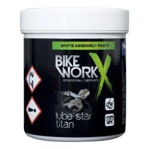Густая смазка для резьбовых соединений BikeWorkX Lube Star Titan банка 100 г.