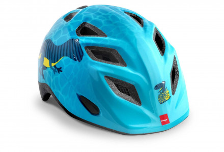 Шлем MET Genio Blue Dinosaurs/Glossy