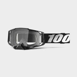 Мото очки 100% ARMEGA Goggle Black - Clear Lens, Clear Lens