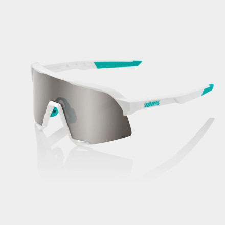 Велосипедные очки Ride 100% S3 - BORA Hans Grohe Team White - HiPER Silver Mirror Lens, Mirror Lens