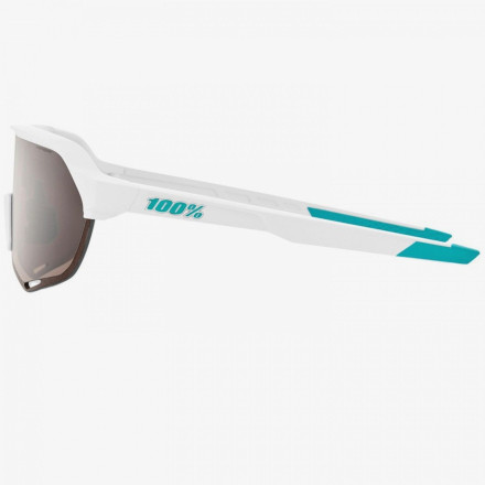 Велосипедные очки Ride 100% S3 - BORA Hans Grohe Team White - HiPER Silver Mirror Lens, Mirror Lens