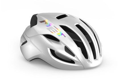 Шолом MET RIVALE MIPS CE WHITE HOLOGRAPHIC | GLOSSY