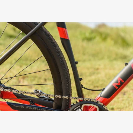 Велосипед 28&quot; Marin GESTALT X10 2020 Satin Silver/Gloss Orange to Black Fade