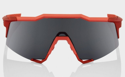 Велосипедные очки Ride 100% SpeedCraft - Soft Tact Coral - Black Mirror Lens, Mirror Lens